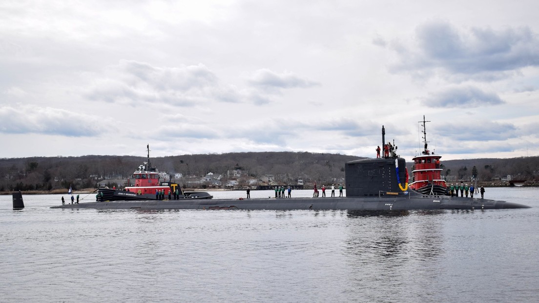 Un avanzado submarino nuclear de ataque de EE.UU. pierde su revestimiento en su primera misión