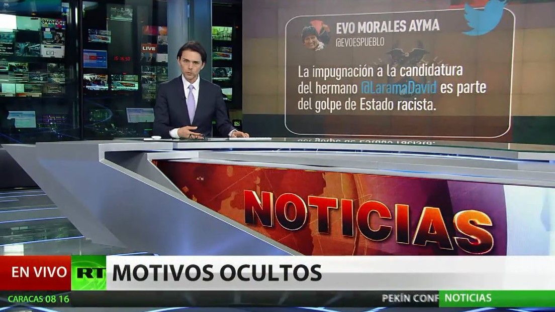 Morales: "La impugnación de la candidatura de Choquehuanca prueba la pretensión de proscribir al MAS"