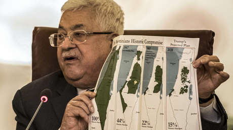 El presidente palestino, Mahmud Abbás, anuncia la suspensión de "todas las relaciones" con EE.UU. e Israel