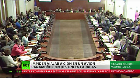 Impiden a miembros de la CIDH abordar un avión panameño con destino a Caracas