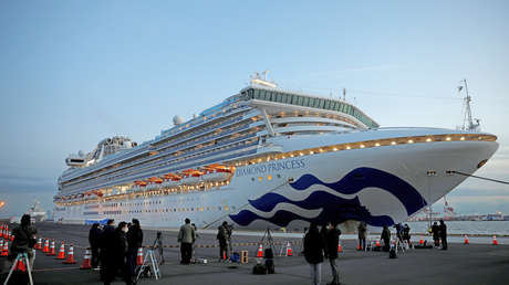 Un argentino en el crucero en cuarentena en Japón, el primer caso de un latinoamericano afectado por coronavirus