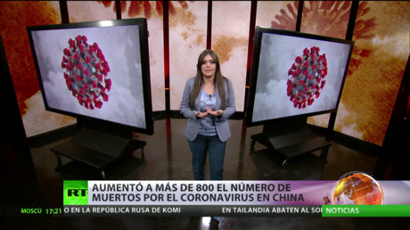 Ya son más de 800 los muertos por el coronavirus en China