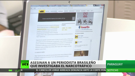 Asesinan a un periodista brasileño mientras que investigaba el narcotráfico en Paraguay
