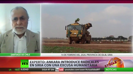 Experto: Ankara introduce radicales en Siria con una excusa humanitaria