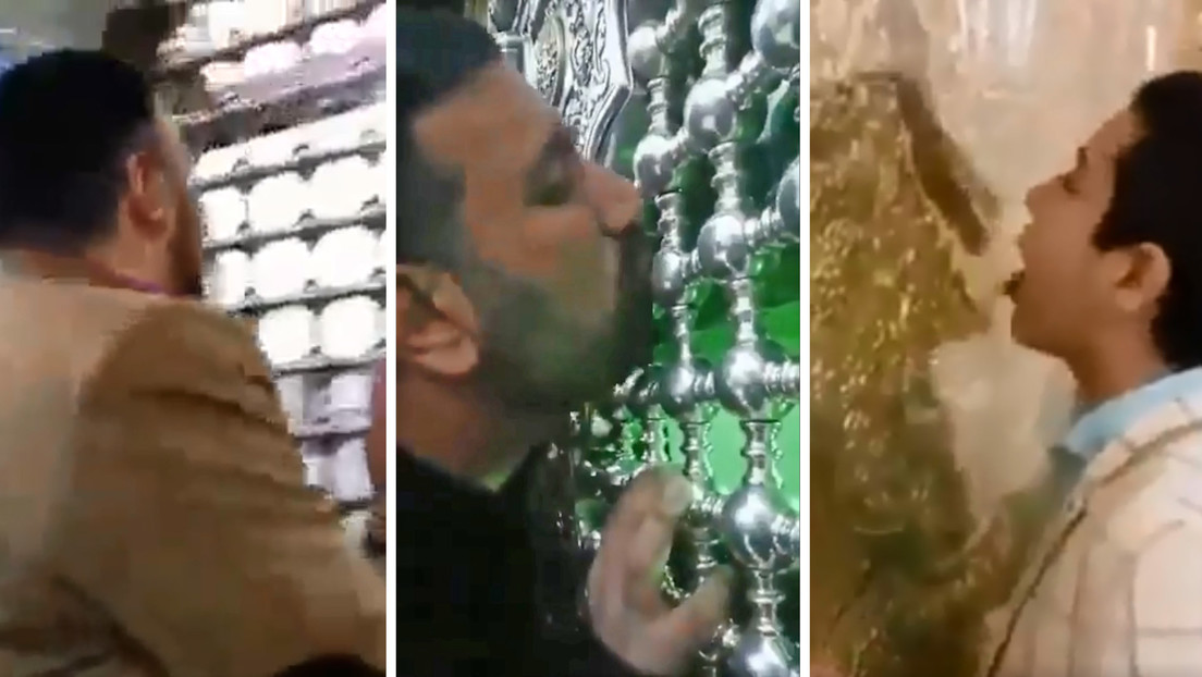 VIDEO: Peregrinos lamen santuarios religiosos en el epicentro del coronavirus en Irán