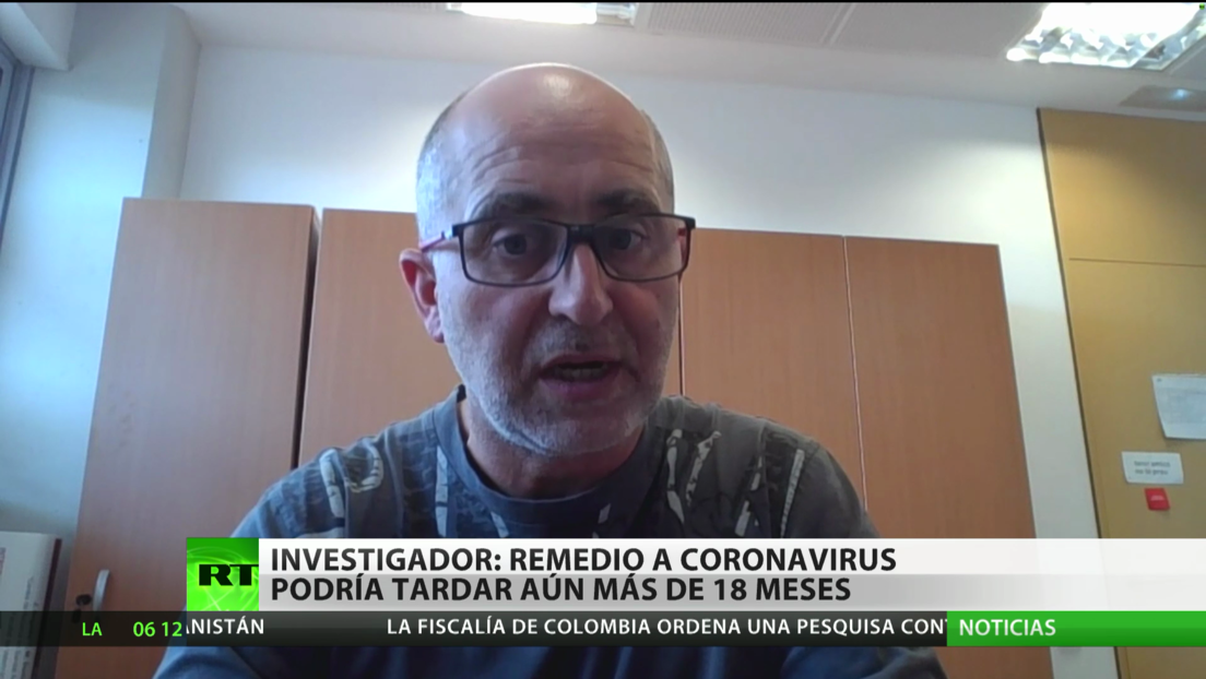 Investigador: La vacuna para el coronavirus podría estar lista dentro de uno o dos años