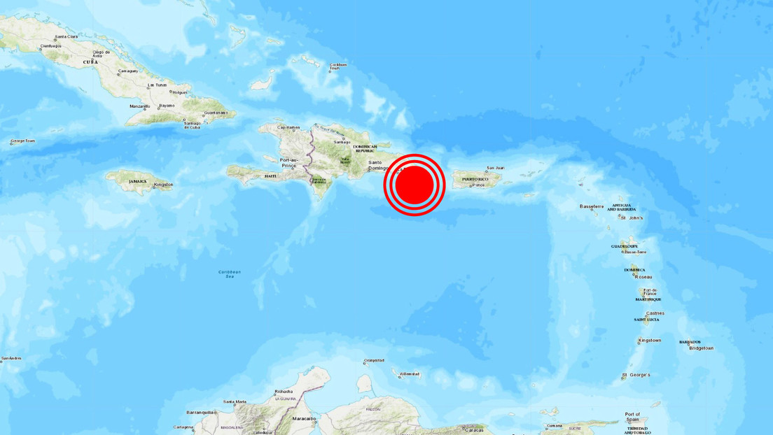 Un sismo de magnitud 4,8 se registra frente a las costas de República Dominicana
