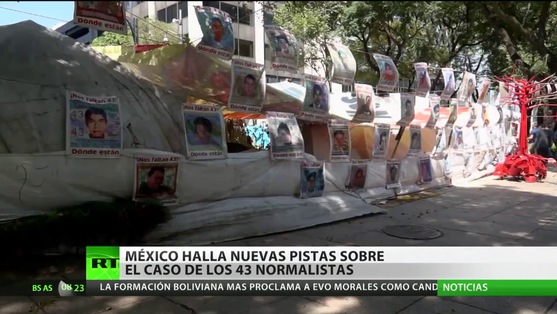 México encuentra nuevas pistas sobre el caso de los 43 normalistas desaparecidos