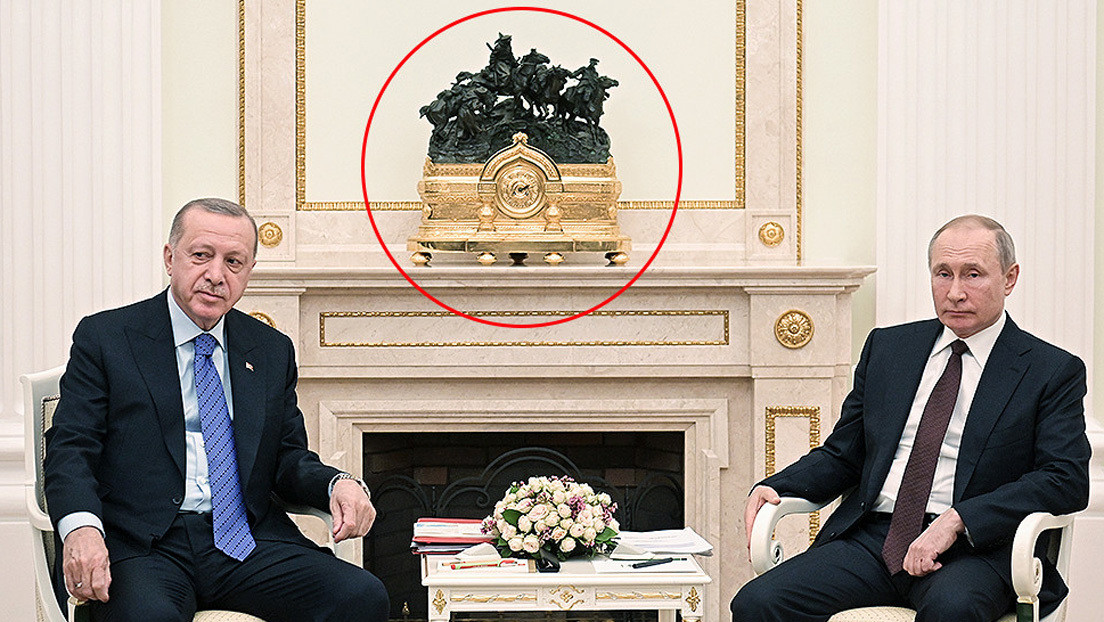 Pura "coincidencia": portavoz de Putin desmiente el supuesto troleo a Erdogan con escultura histórica