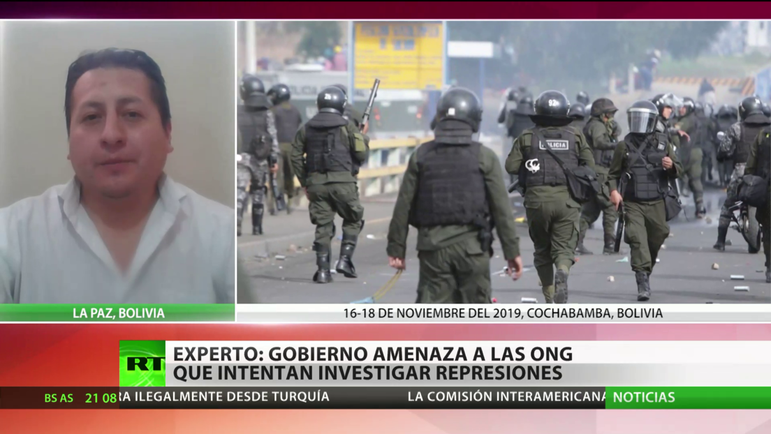 Experto: El gobierno de Bolivia amenaza a las ONG que intentan investigar represiones en el país