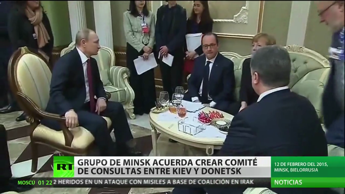 El Grupo de contacto de Minsk acuerda crear un comité de consultas entre Ucrania y Donetsk