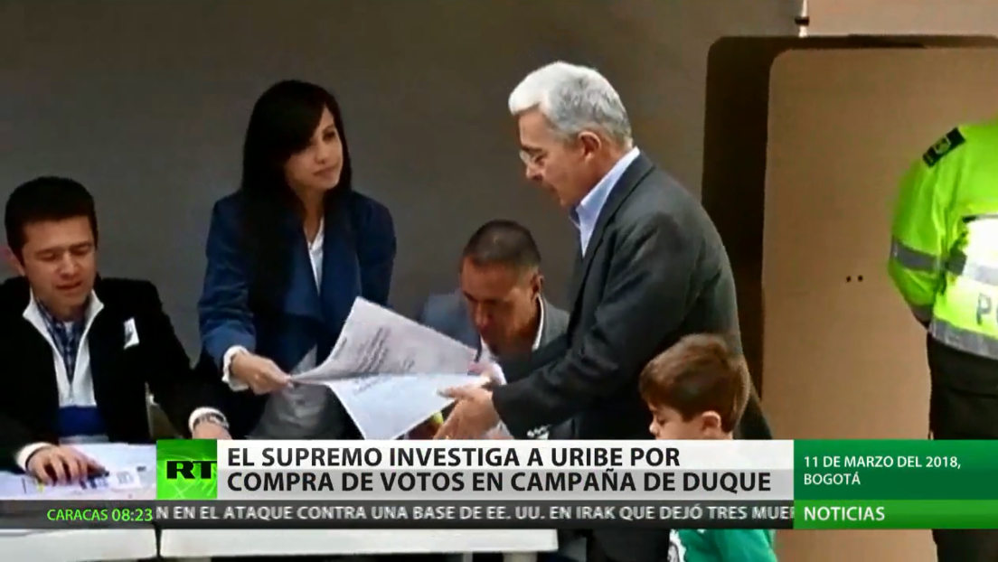 Abren una investigación en Colombia contra el expresidente Álvaro Uribe