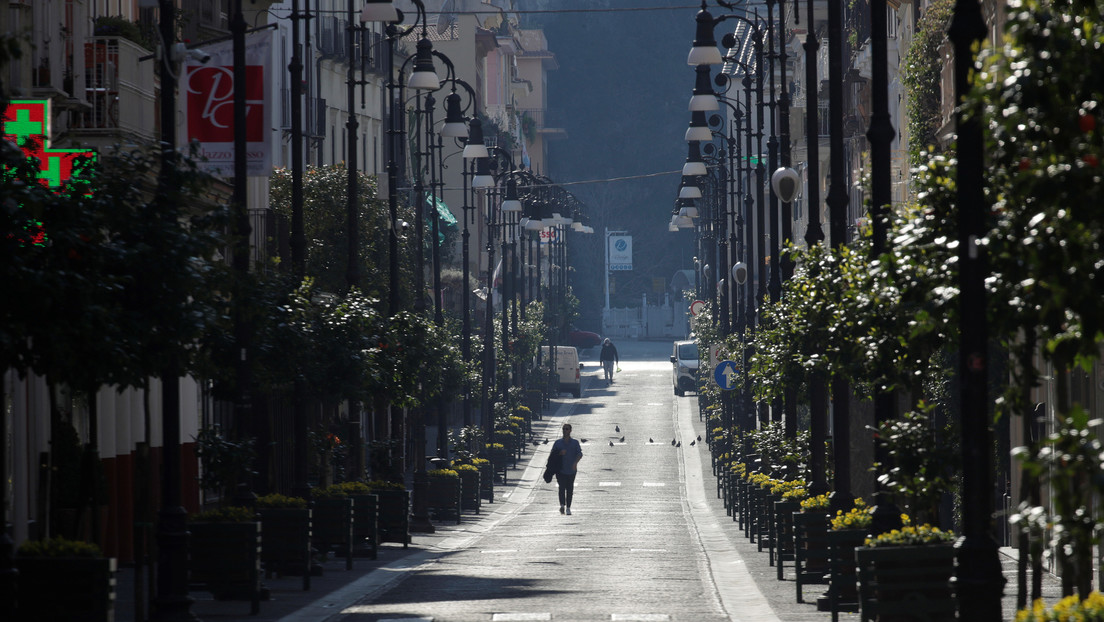 Un italiano escapa de la cuarentena y así explica su inusual motivo a la Policía