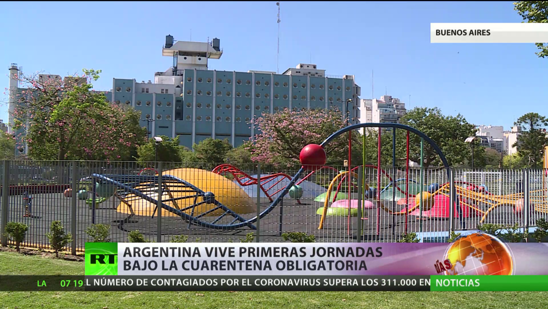 Argentina vive las primeras jornadas bajo cuarentena obligatoria