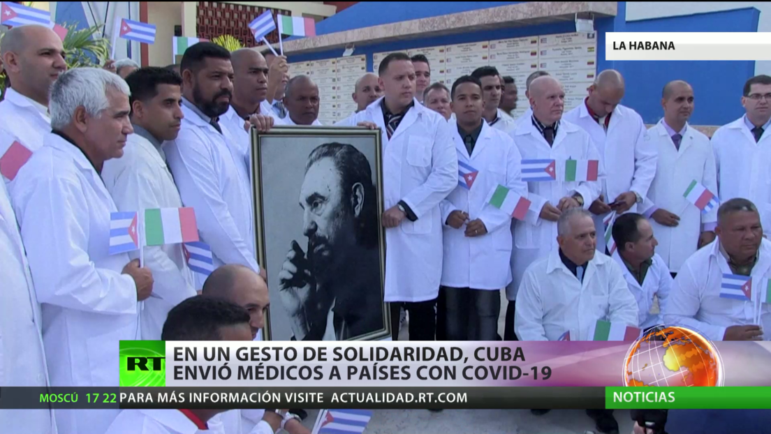 Cuba muestra gestos de solidaridad con varios países para enfrentar la pandemia