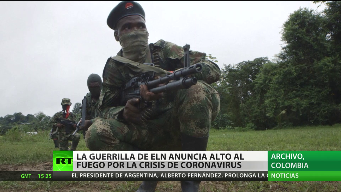 Colombia: La guerrilla del ELN anuncia un alto el fuego por el coronavirus