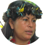 Alessandra Korap, miembro de la etnia Munduruku