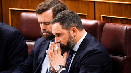 Santiago Abascal, líder del partido de ultraderecha español Vox, da positivo por el coronavirus