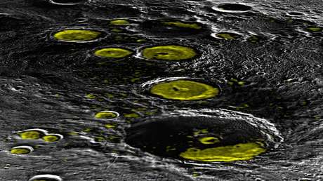 Explican cómo el hielo habría aparecido en la superficie de Mercurio