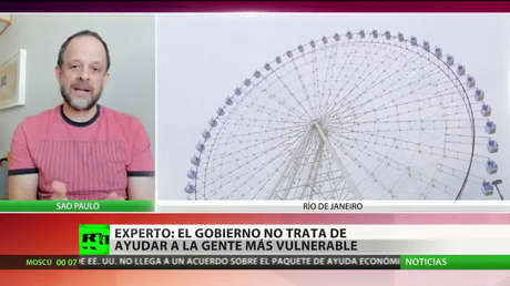 Experto: El Gobierno de Brasil no trata de ayudar a la gente más vulnerable en su lucha contra el coronavirus