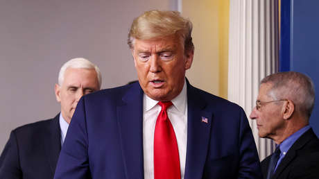 Trump explica la causa por la que EE.UU. ha superado a China en número de casos confirmados de covid-19