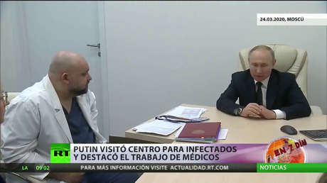 Putin declara "no laborales" en Rusia el periodo entre el 28 de marzo y el 5 de abril
