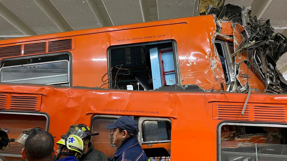 Fiscalía mexicana determina que el choque de trenes en el Metro, que dejó un muerto, fue ocasionado por "omisiones"