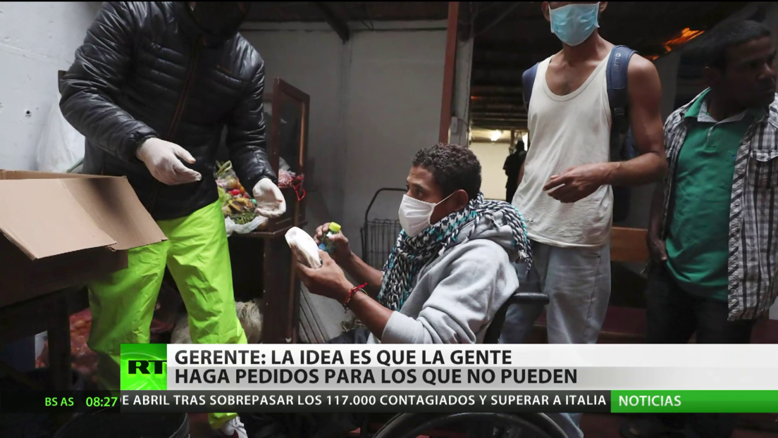 Colombia: Restaurantes lanzan campaña para llevar comida a los más vulnerables por la crisis del covid-19