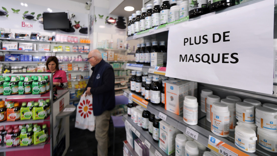 Coronavirus: las farmacias francesas afrontan una oleada de agresiones