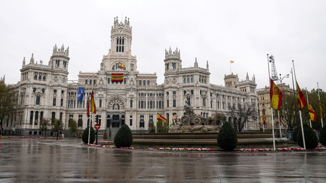 Vida al límite: Así se ve Madrid, la capital del mundo del coronavirus (VIDEO)