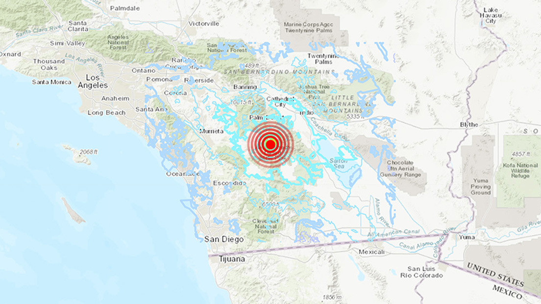 Un sismo de magnitud 4,9 sacude California