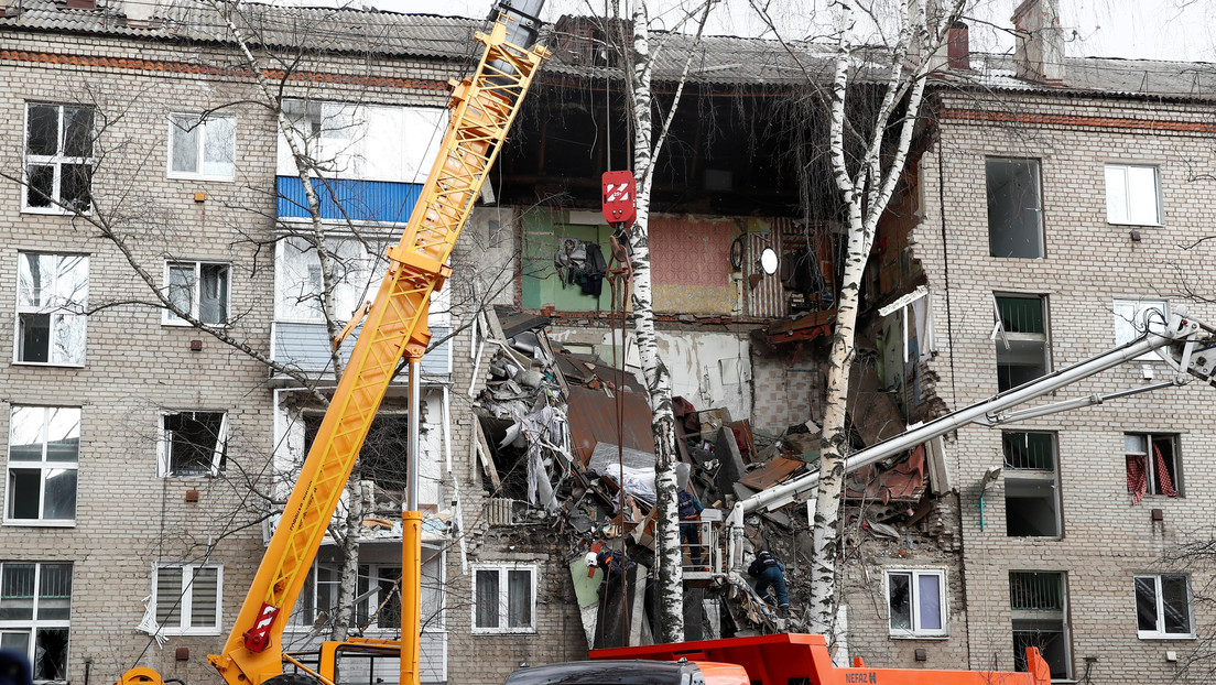 Una explosión derrumba parte de un edificio residencial en la región de Moscú (VIDEO, FOTOS)