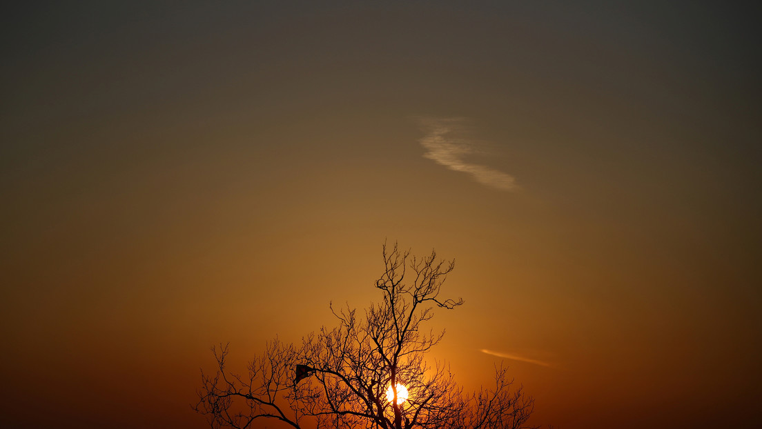 FOTOS: Un 'pilar de sol' aparece en el cielo del Reino Unido