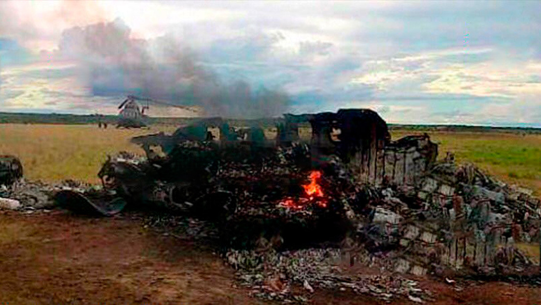 Fuerza Armada venezolana derriba una narcoavioneta que irrumpió en su espacio aéreo