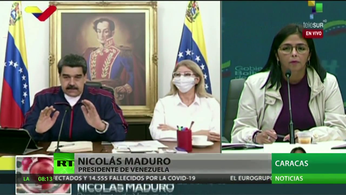 Maduro ordena la hospitalización de todos los infectados con covid-19 para reducir el riesgo de contagios