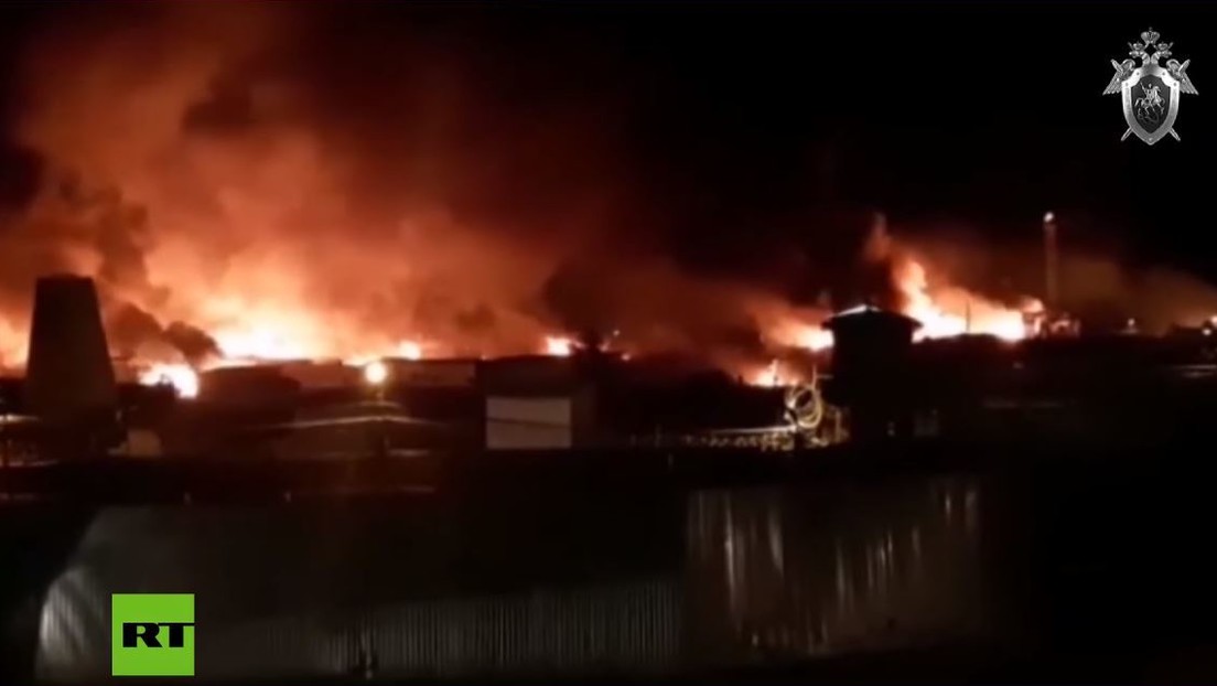 VIDEO: Se registra un gran incendio durante un motín en una prisión de Siberia