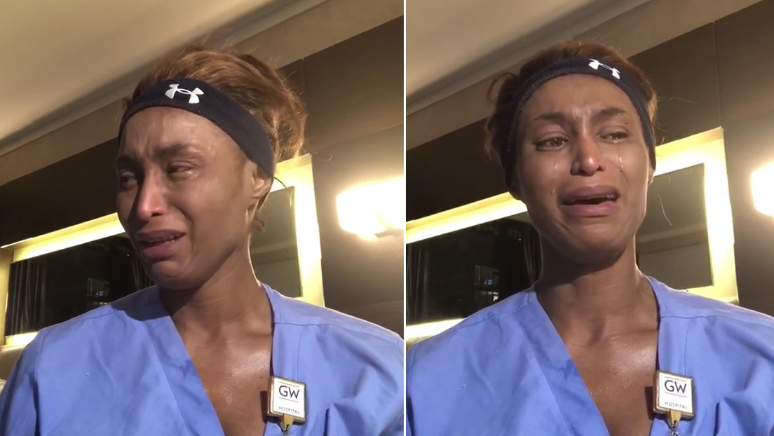 "Entras en una habitación y hay un cadáver": enfermera cuenta entre lágrimas su experiencia con el covid-19 en Nueva York (VIDEO)