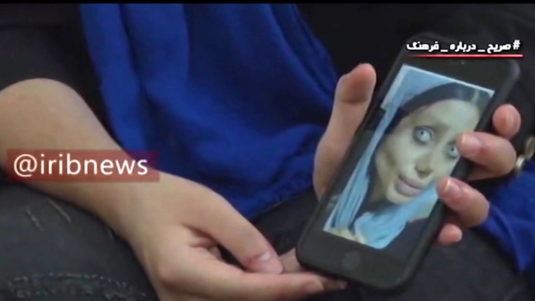 La 'Jolie zombi' aparece en la televisión iraní tras ser acusada de blasfemia y corrupción de la juventud