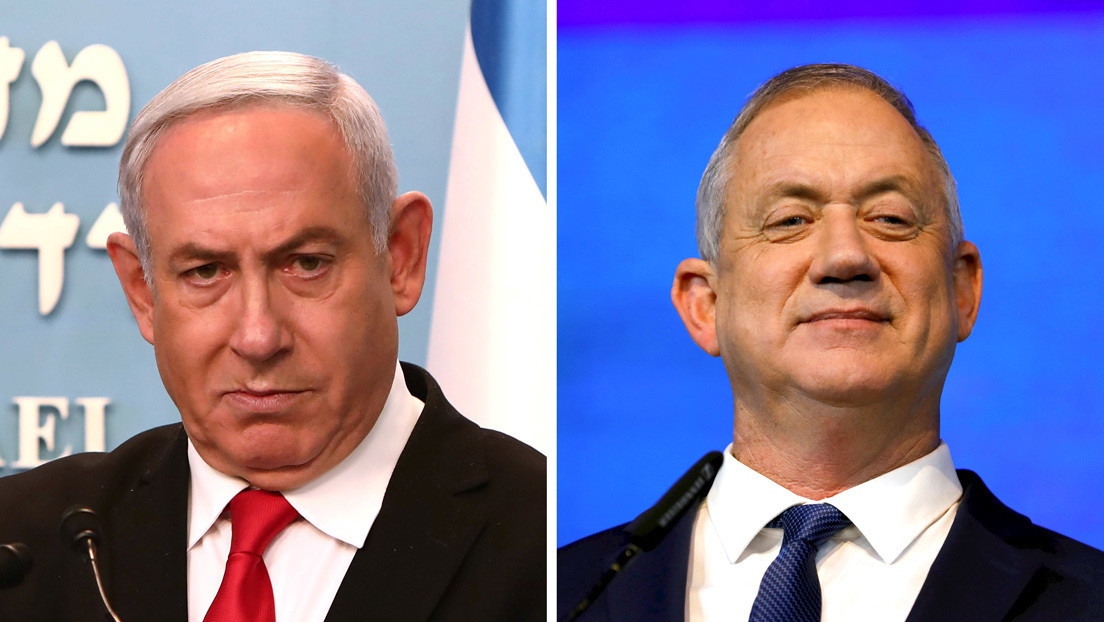 Netanyahu y Gantz formarán "un Gobierno de unidad" para evitar nuevas elecciones en Israel