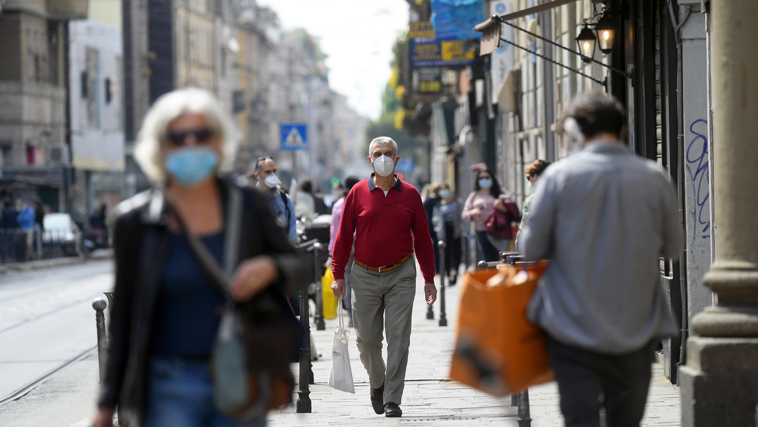 El número total de casos diarios de coronavirus en Italia aumenta en 2.729 y las muertes se elevan en 534