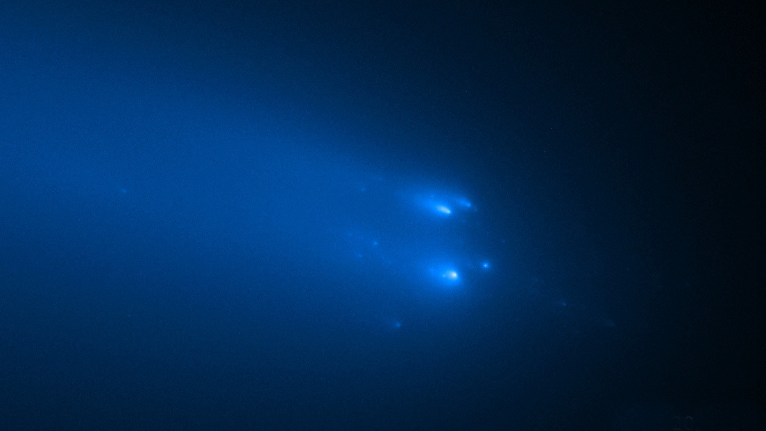 El telescopio Hubble captura imágenes nunca logradas de un cometa en desintegración
