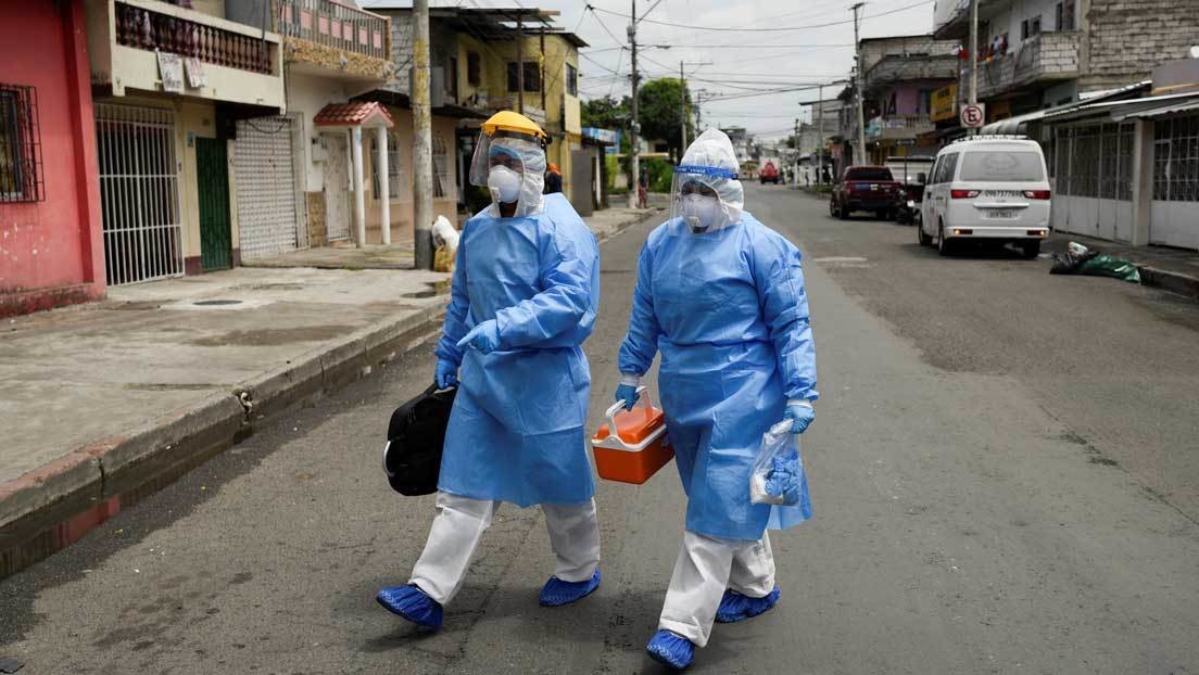 Ecuador reporta 2.353 fallecidos por covid-19 entre confirmados y probables y los contagiados se elevan a casi 25.000