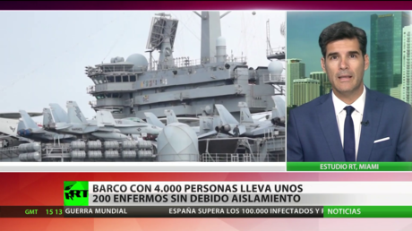 La tripulación del portaviones de EE.UU. Theodore Roosevelt será evacuada por los contagios a bordo