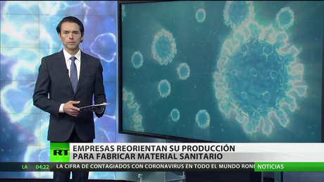Empresas reorientan su producción para fabricar material sanitario