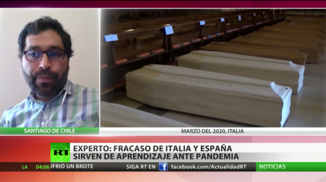Experto: "La demora de Italia y España en responder a la pandemia debe servir de aprendizaje para los demás"