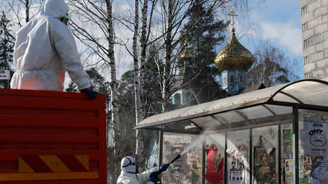 Rusia detecta 1.459 nuevos casos de covid-19 y el total de infectados supera los 10.000