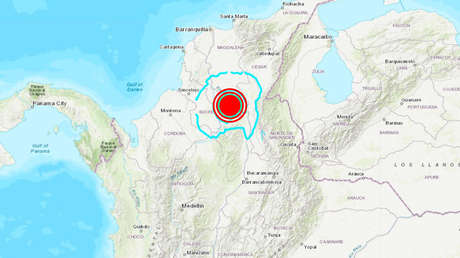 Un Sismo De Magnitud 5,4 Sacude Colombia - RT