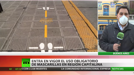 Se decreta el uso obligatorio de tapabocas en la principal provincia de Argentina