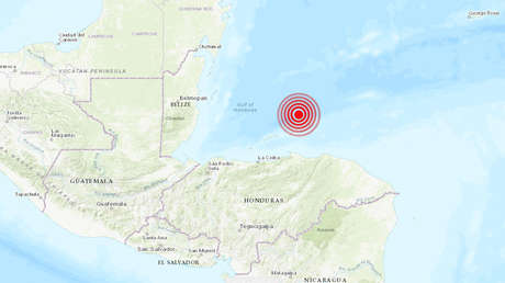 Un sismo de magnitud 6,0 se registra frente a las costas de Honduras