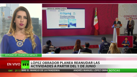 México prevé que el pico máximo de contagios se alcance en mayo